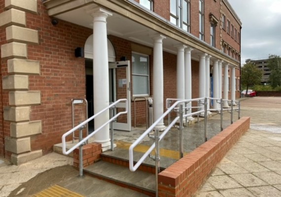 DDA Compliant Handrails for Healthcare