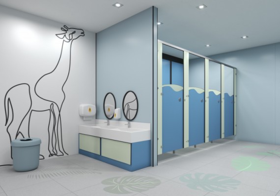 Investing in Learning Environments: Rearo's Tailored Washroom Solutions for Schools