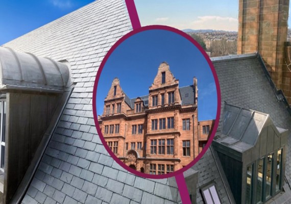 Re-roofing Edinburgh&rsquo;s former Royal Hospital with our HEAVY 3 natural slate