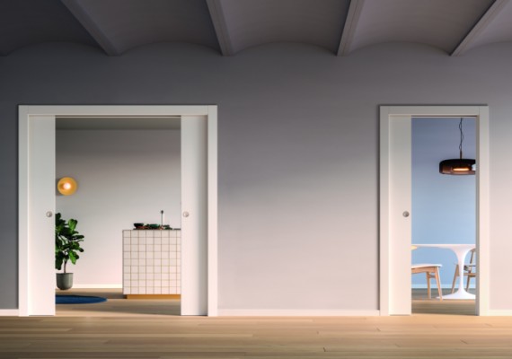Seamless Design: ECLISSE Pocket and Flush Hinged Door Systems