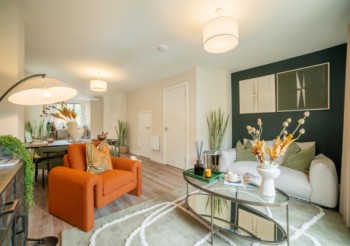 HMG Paints Colours used in Collyhurst Village show homes