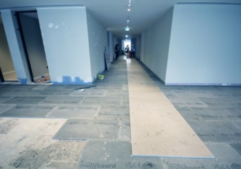 MARMOX MULTIBOARD SPREADS THE LOAD FOR LONDON WALL FIT-OUT