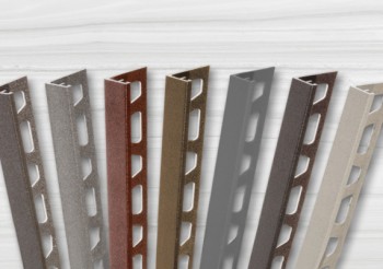 Schlüter® stays on trend with enhanced range of textured colour coatings for aluminium and stainless steel