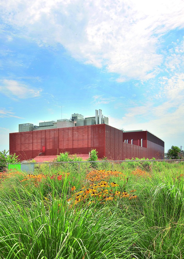 Ventilated aluminium wall cladding for data centres | Building ...