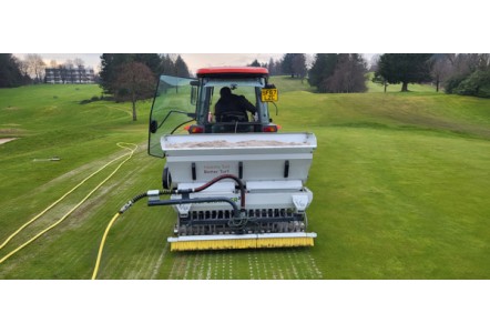 Air2G2 336 and VGR TopChanger Drive Long-Term Surface Improvements at Whitecraigs Golf Club