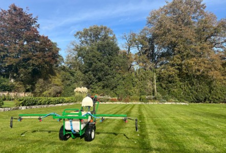 Timely application gives the best lawn service results
