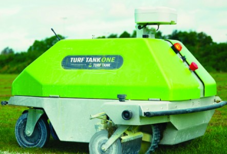 Turf Tank for carbon neutral line marking